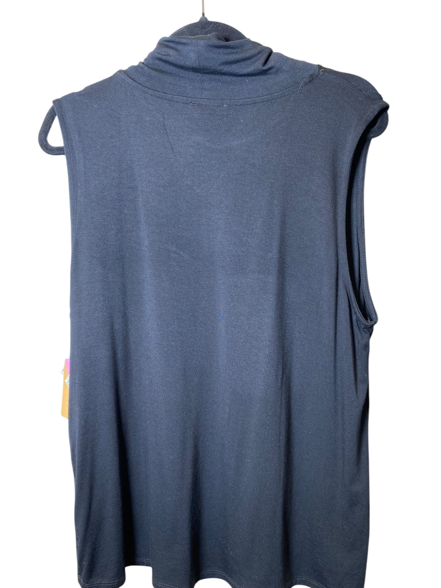 Top Sleeveless By Cmc In Black, Size: Xl