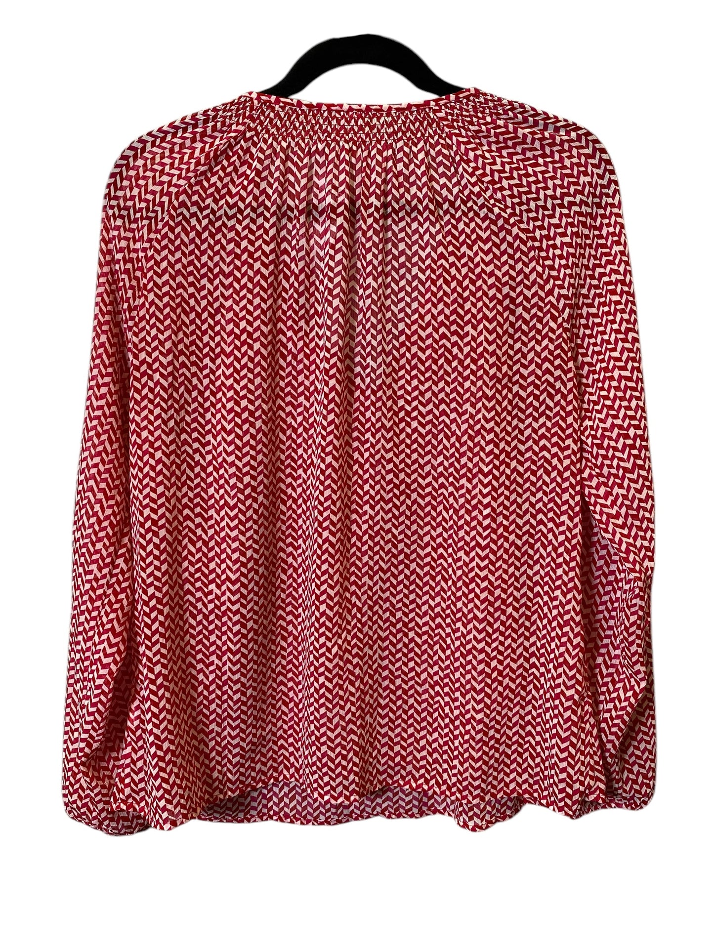 Top Long Sleeve By Gap In Red, Size: M