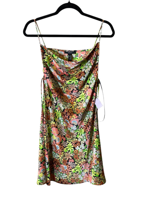 Dress Casual Short By Forever 21 In Floral Print, Size: M