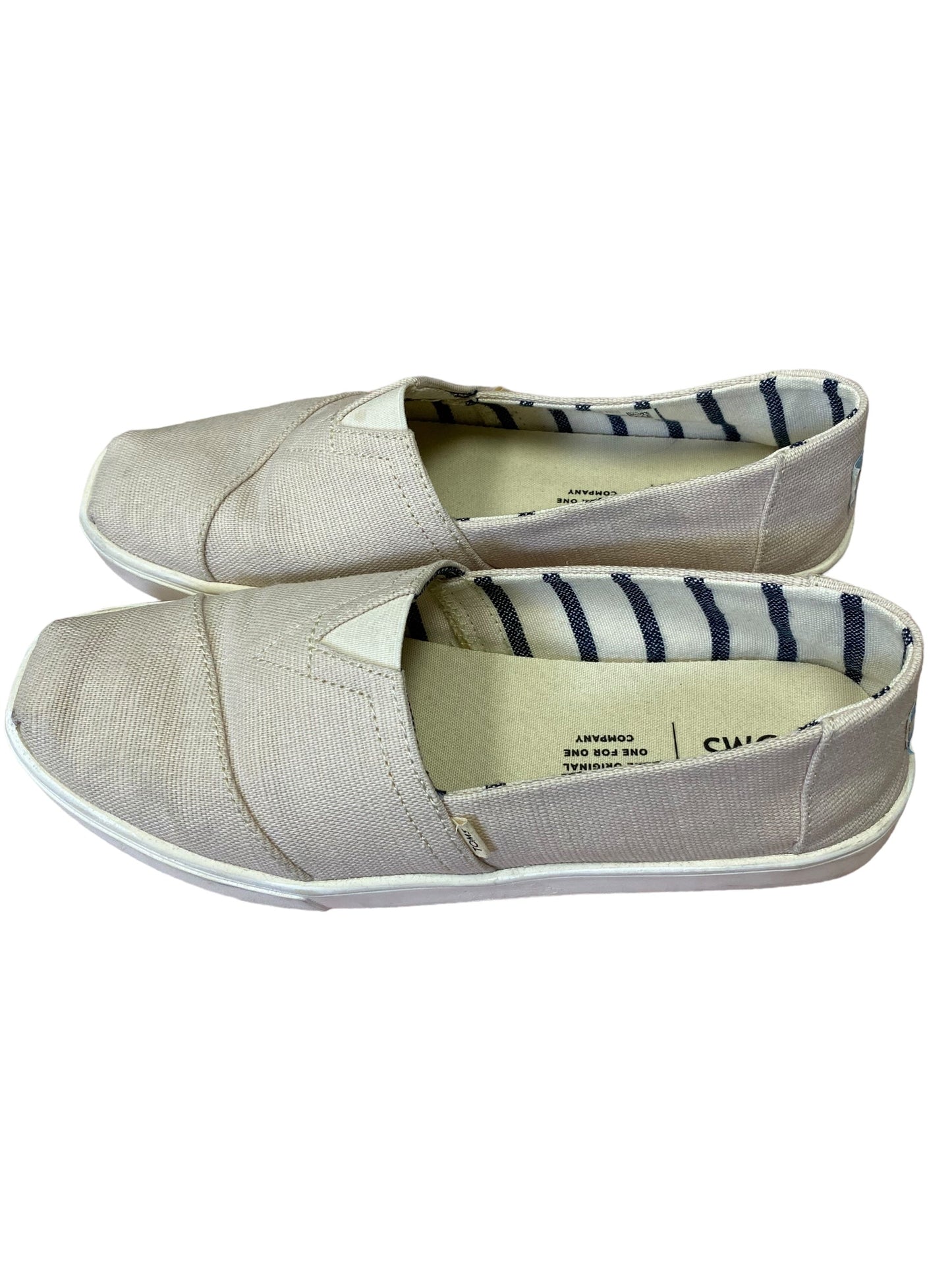 Shoes Heels Platform By Toms In Beige, Size: 8.5