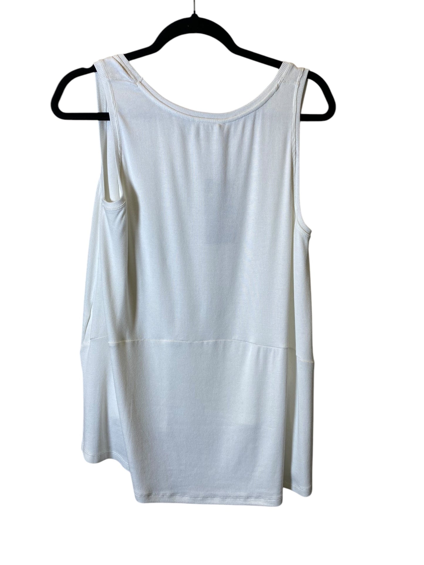 Tank Top By Bar Iii In White, Size: M