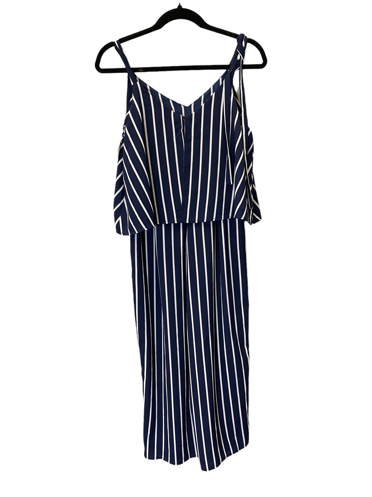 Jumpsuit By Clothes Mentor In Striped Pattern, Size: S