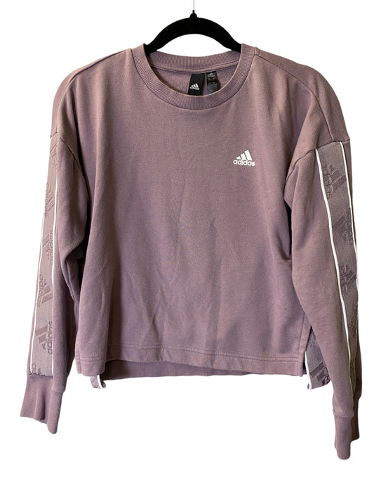 Sweatshirt Crewneck By Adidas In Pink, Size: Xs