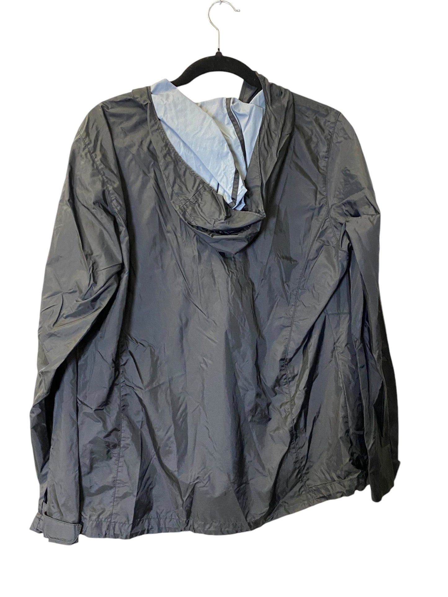 Coat Raincoat By Columbia In Black, Size: L