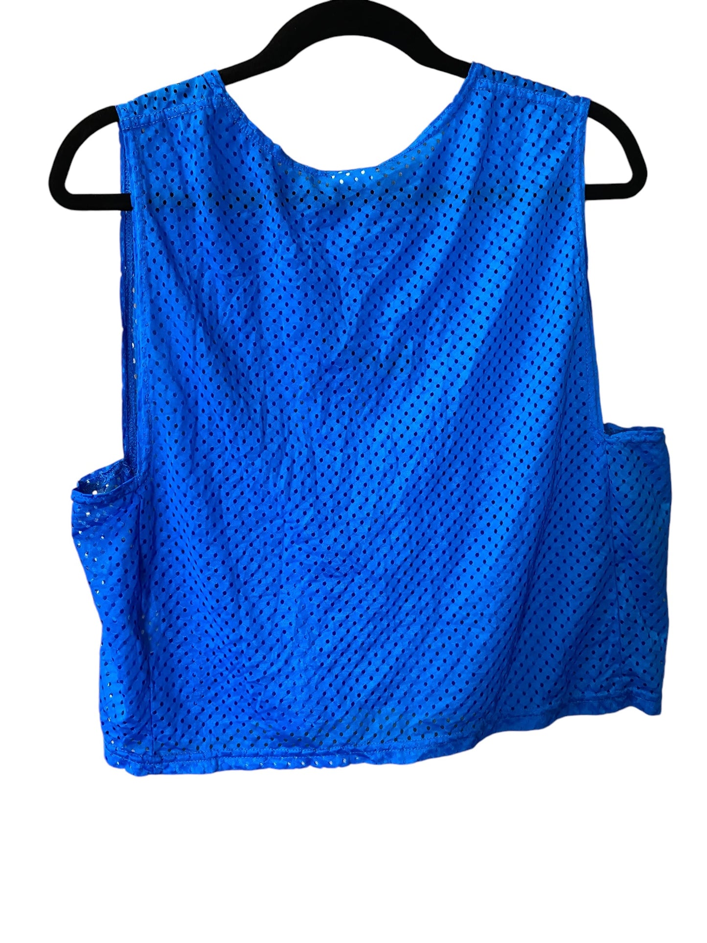 Athletic Tank Top By Nike In Blue, Size: L