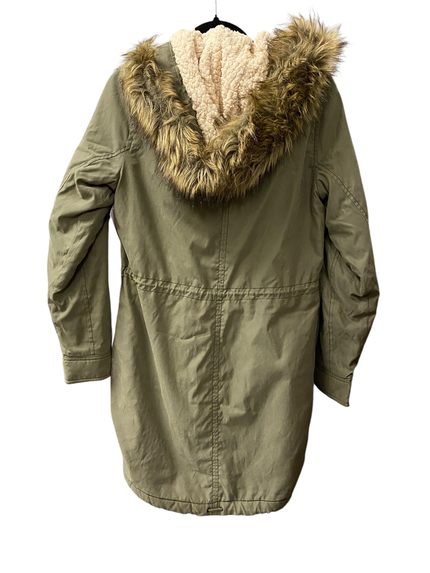 Coat Parka By Abercrombie And Fitch In Green, Size: M