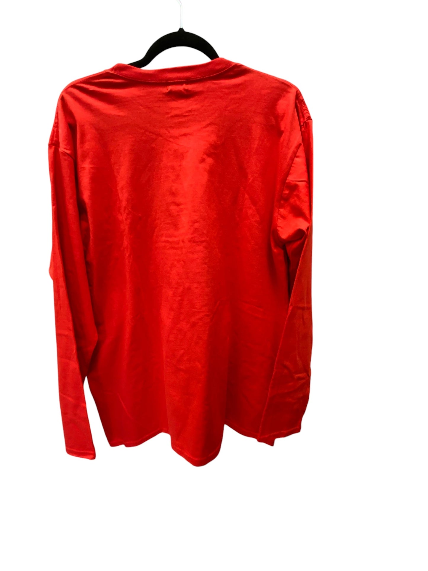 Top Long Sleeve By Clothes Mentor In Red, Size: Xl