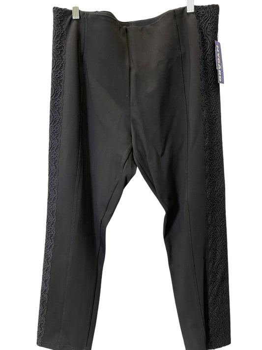 Pants Leggings By Nygard Peter In Black, Size: 16