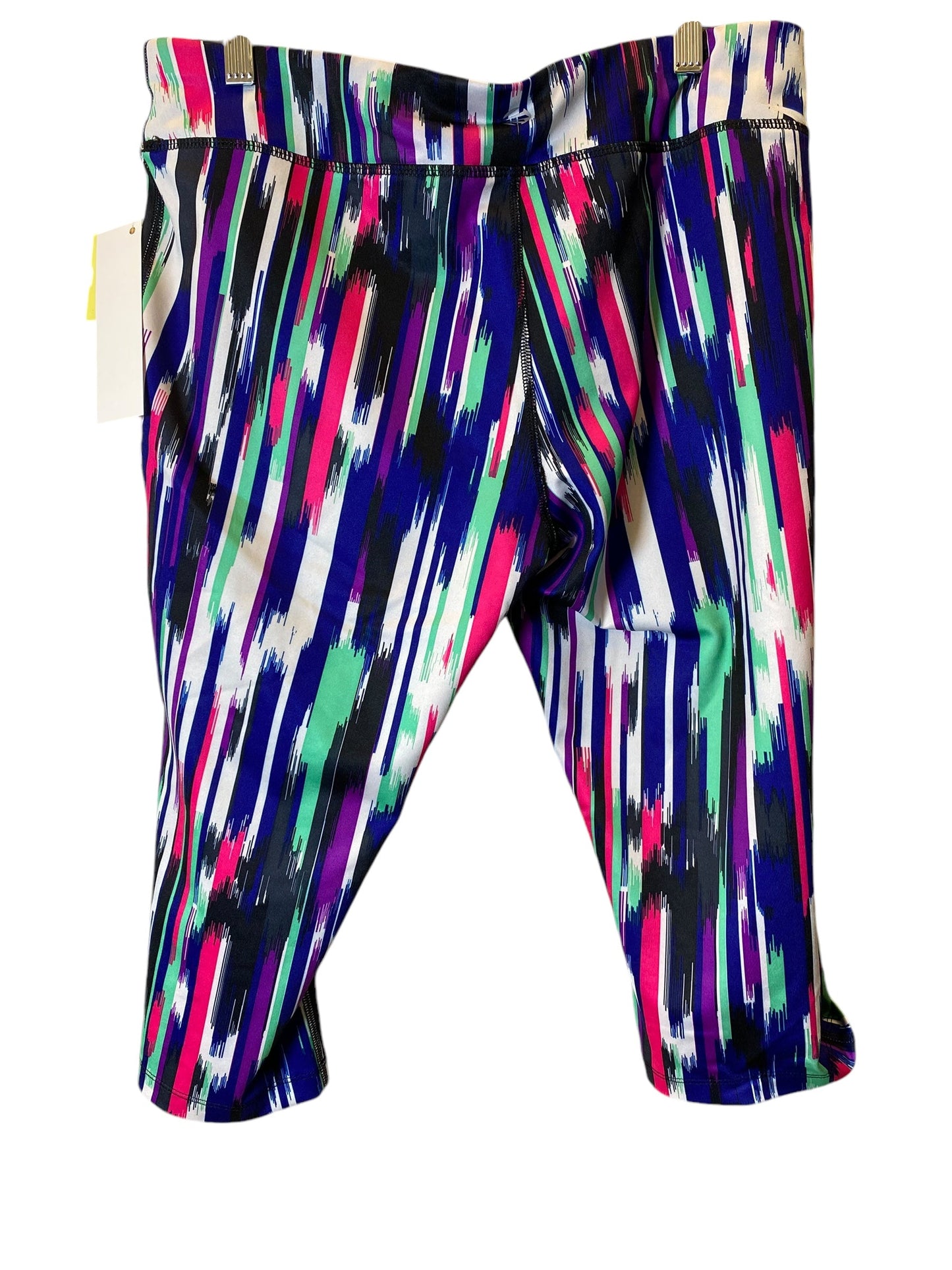 Athletic Capris By Clothes Mentor In Multi-colored, Size: Xl