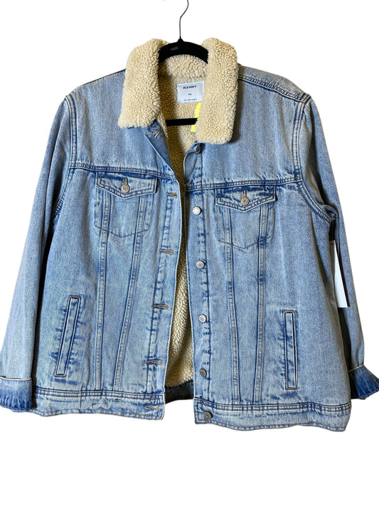 Jacket Denim By Old Navy In Blue Denim, Size: Xxl