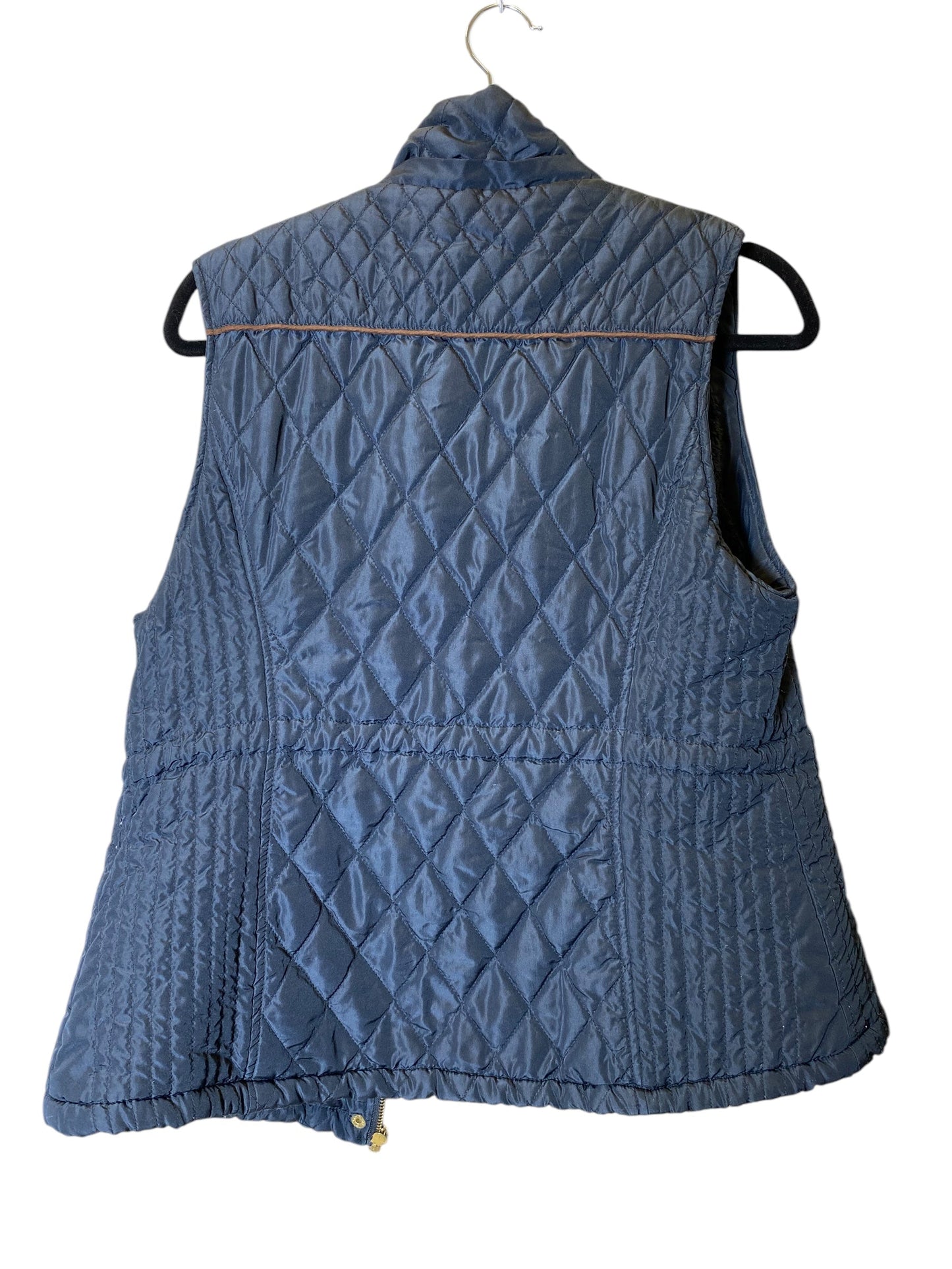 Vest Puffer & Quilted By Love Tree In Navy, Size: L