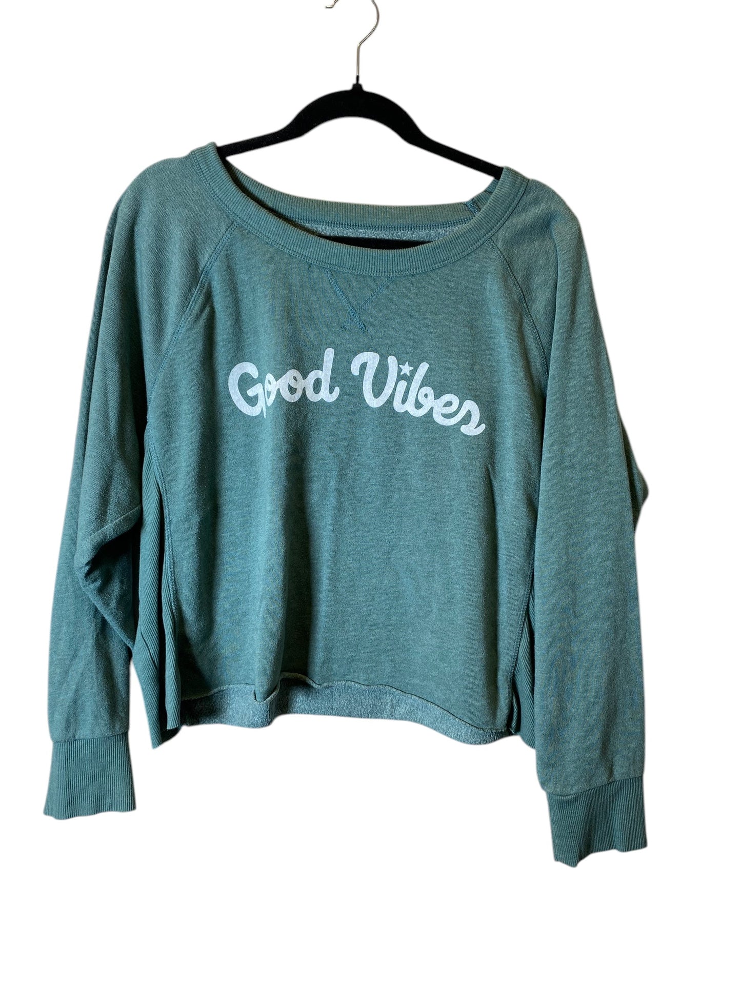 Sweatshirt Collar By Grayson Threads In Green, Size: Xxs