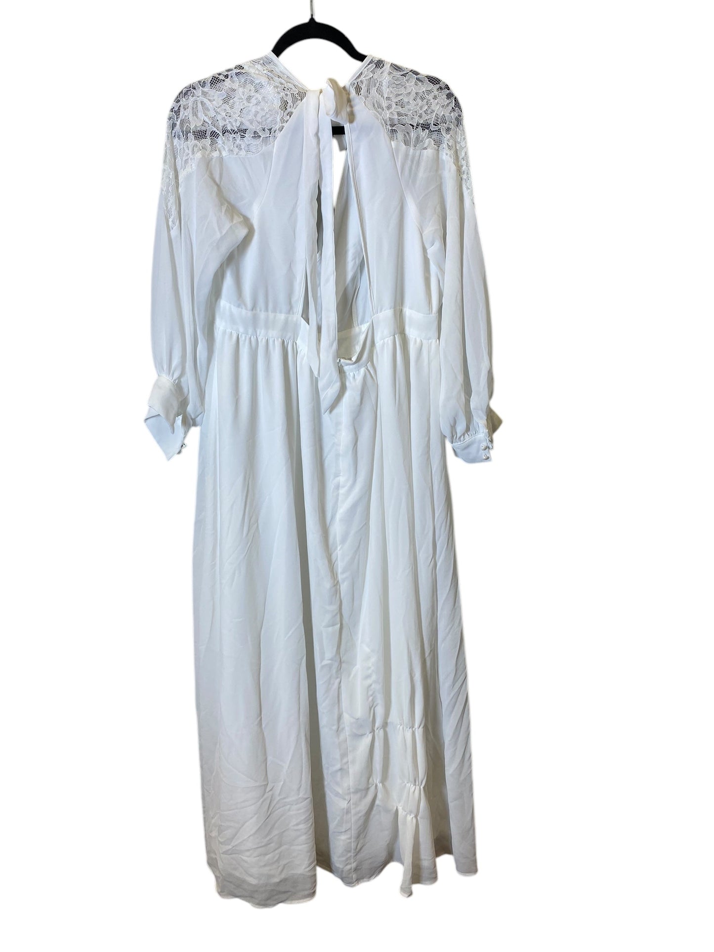 Dress Casual Maxi By Shein In White, Size: 2x