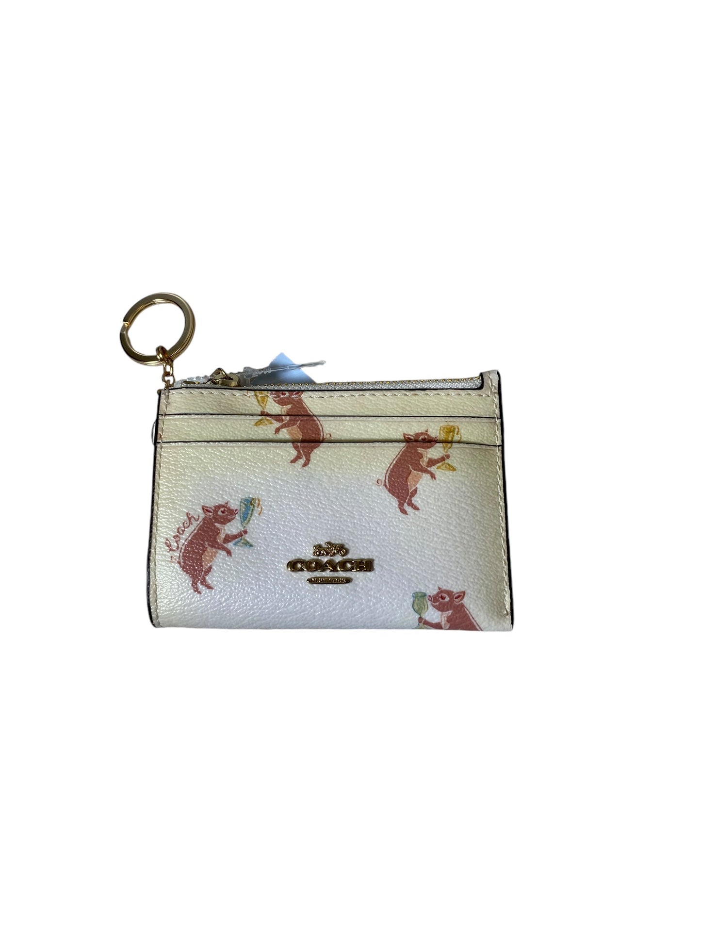 Id/card Holder Designer By Coach, Size: Small