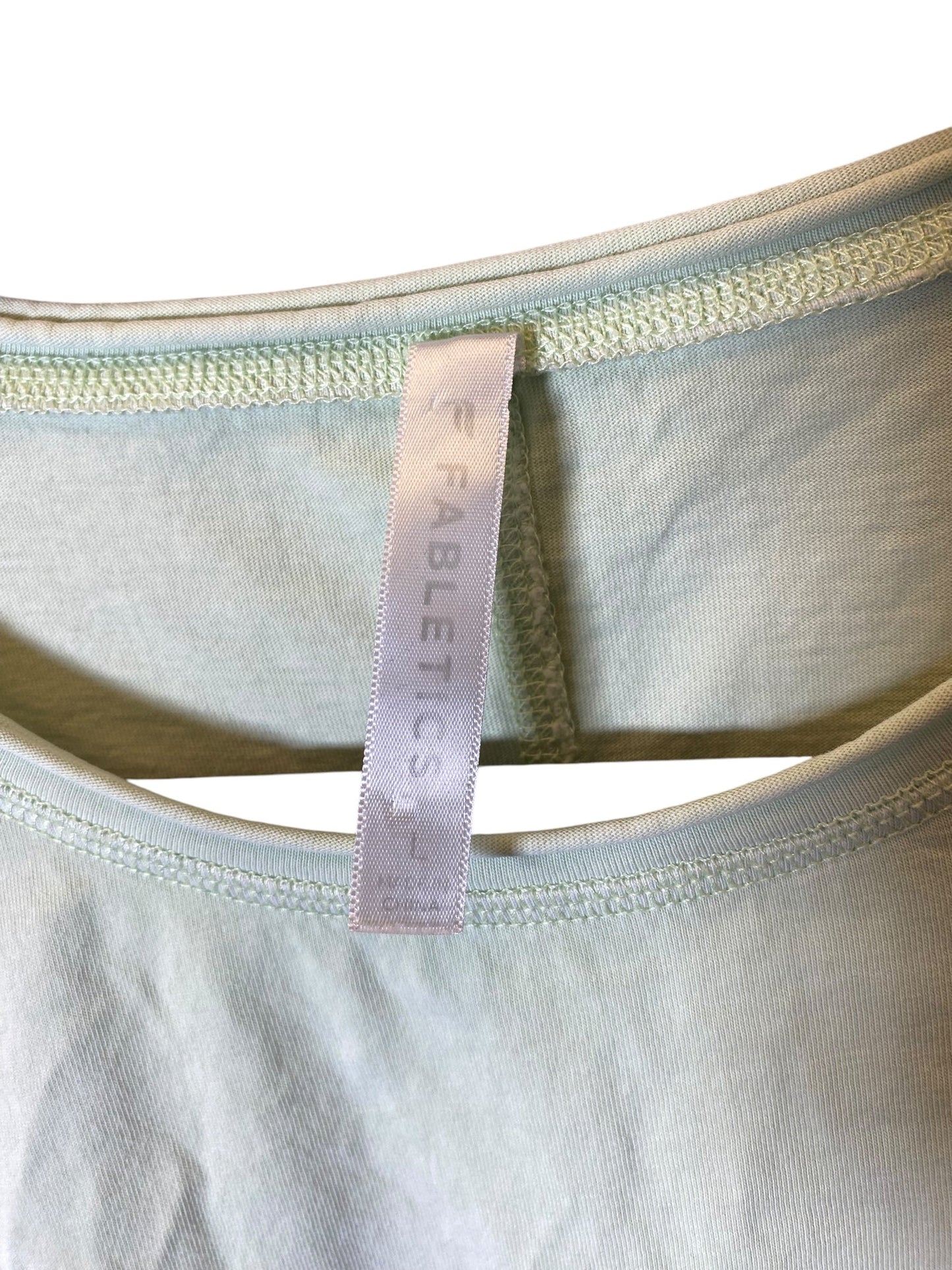 Sweatshirt Crewneck By Fabletics In Green, Size: L