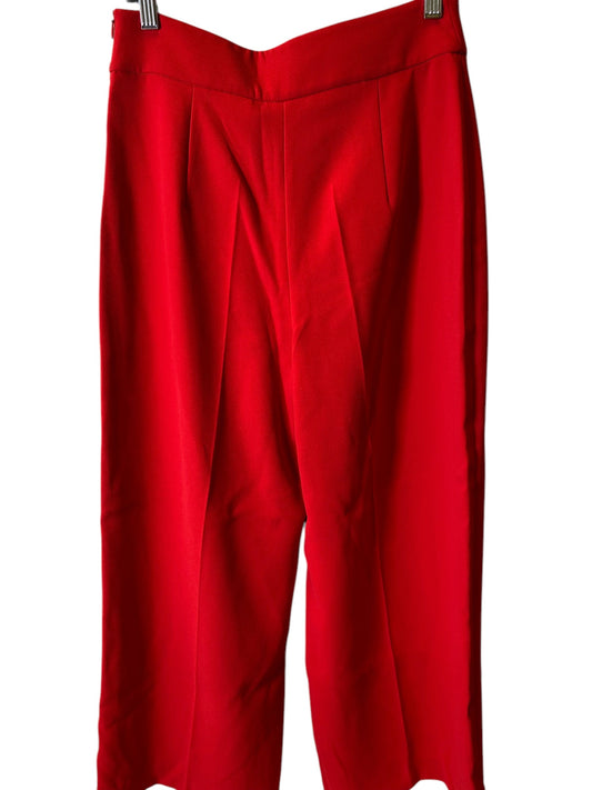 Pants Chinos & Khakis By Zara In Red, Size: 10