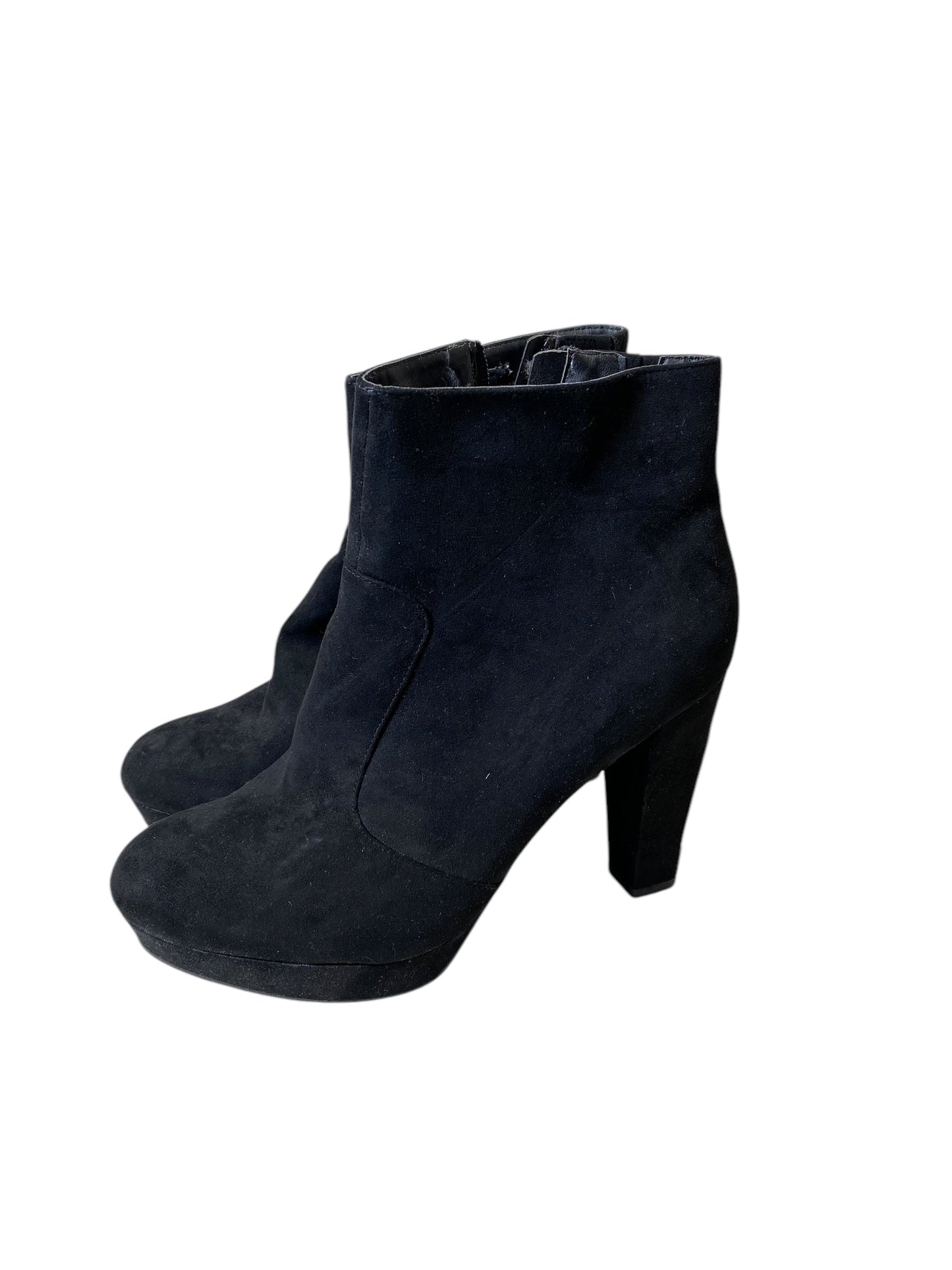 Boots Ankle Heels By Mossimo In Black, Size: 11