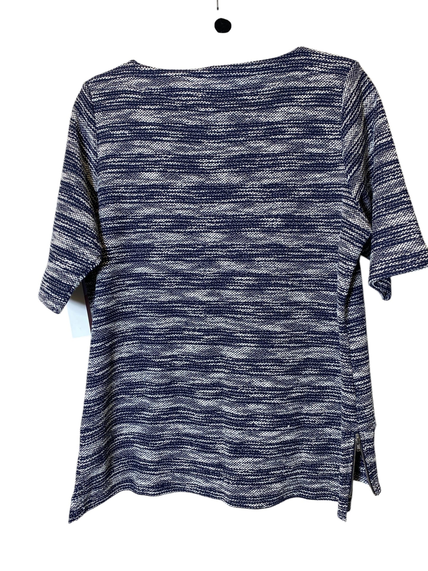 Sweater Short Sleeve By Clothes Mentor In Navy, Size: Xl