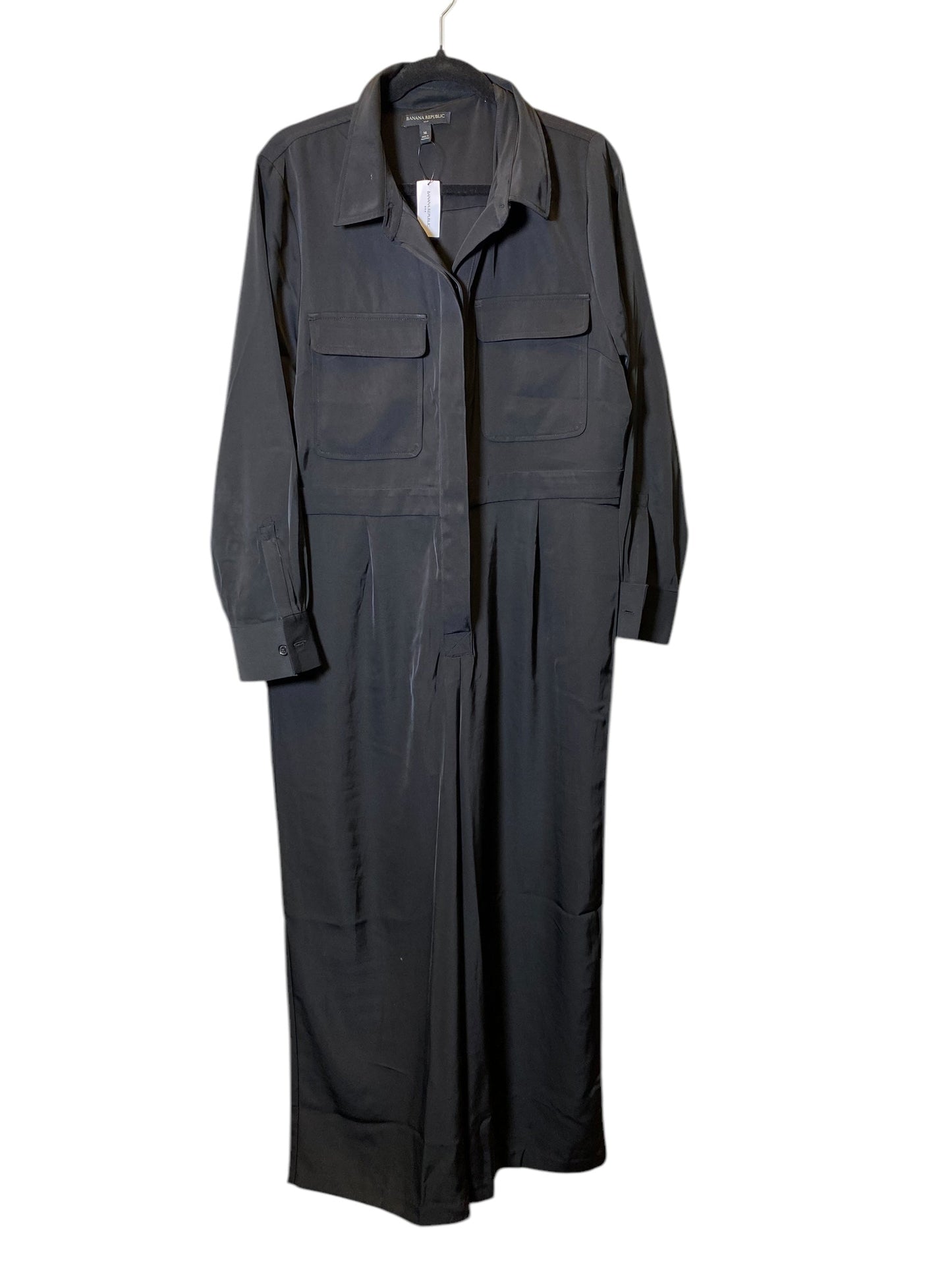 Jumpsuit By Banana Republic In Black, Size: Xl