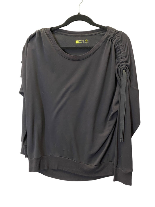 Top Long Sleeve By Xersion In Black, Size: S