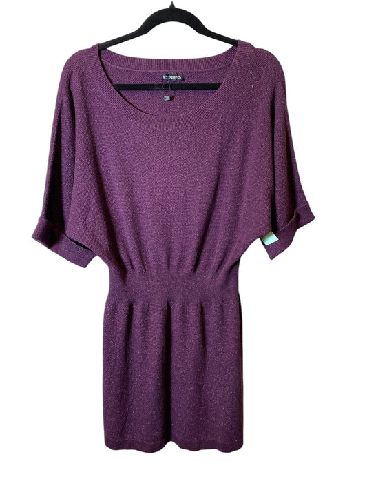 Dress Party Short By Express In Purple, Size: M