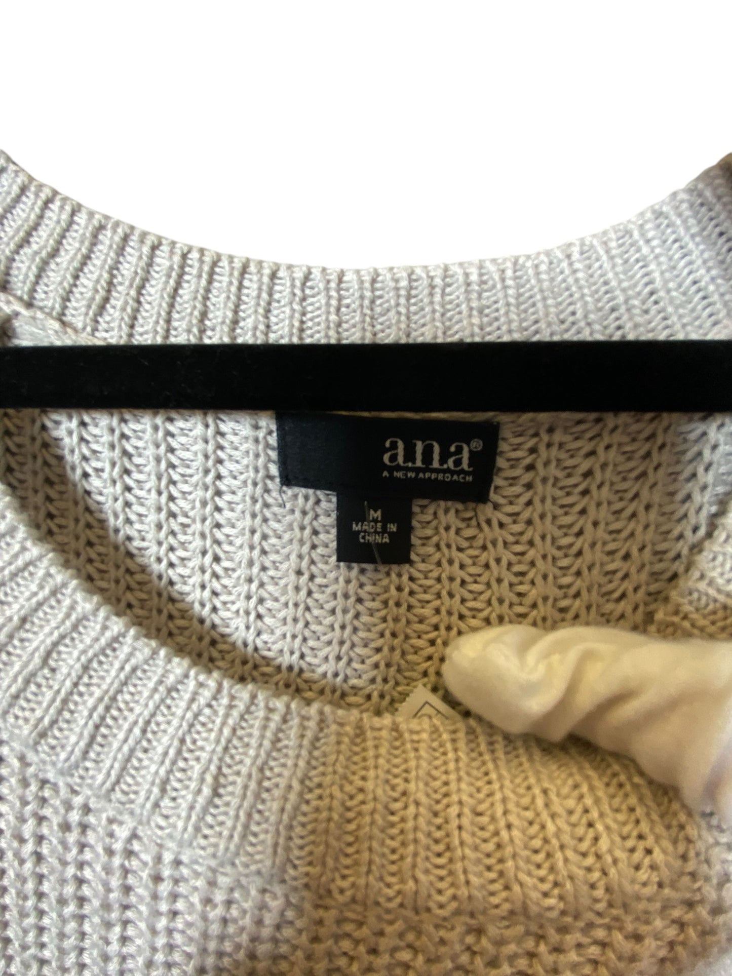 Sweater By Ana In Grey, Size: M