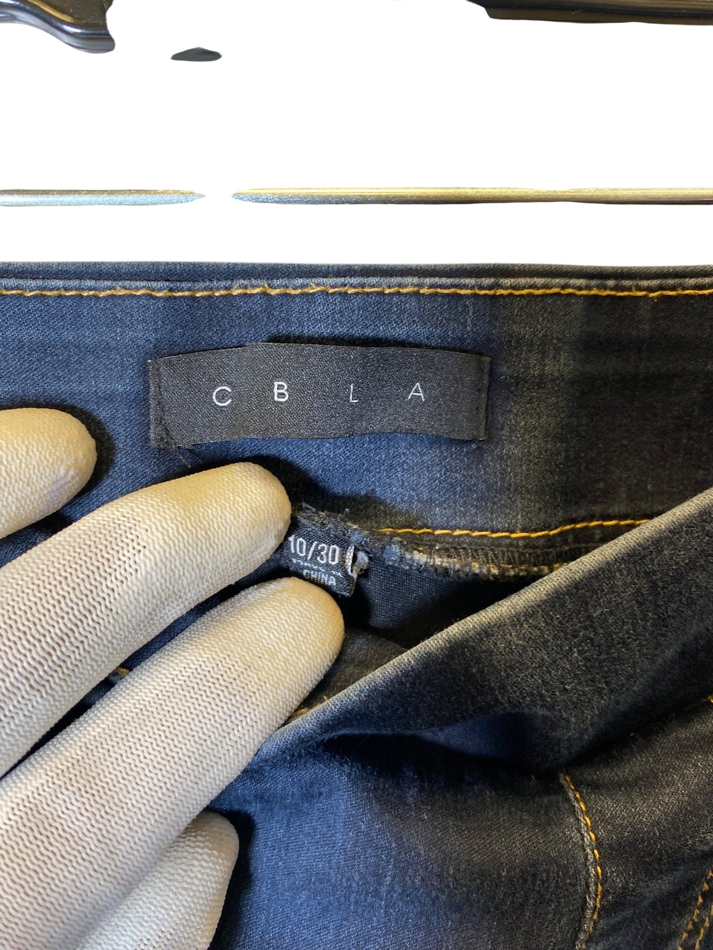 Jeans Straight By Cmc In Blue Denim, Size: 10