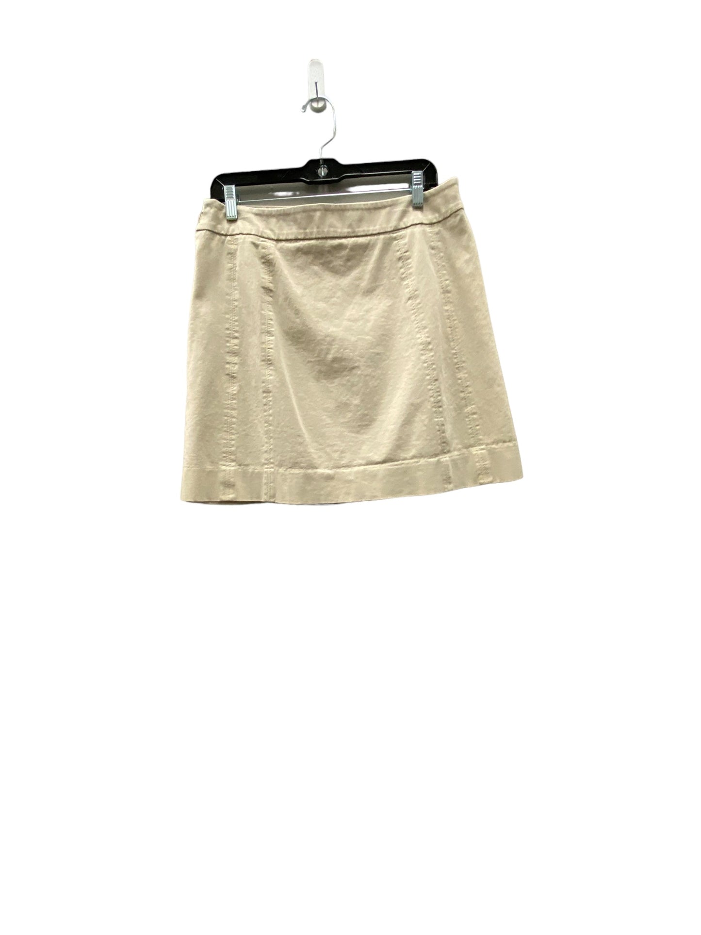 Skirt Mini & Short By White House Black Market In Tan, Size: 10