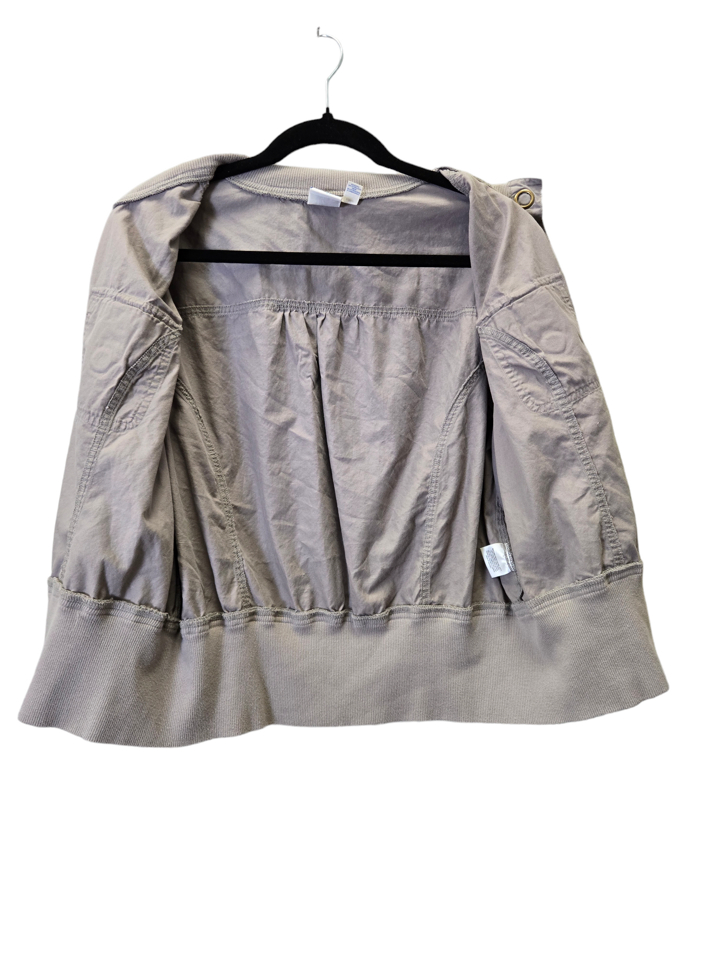 Taupe Jacket Moto Cmc, Size 1x