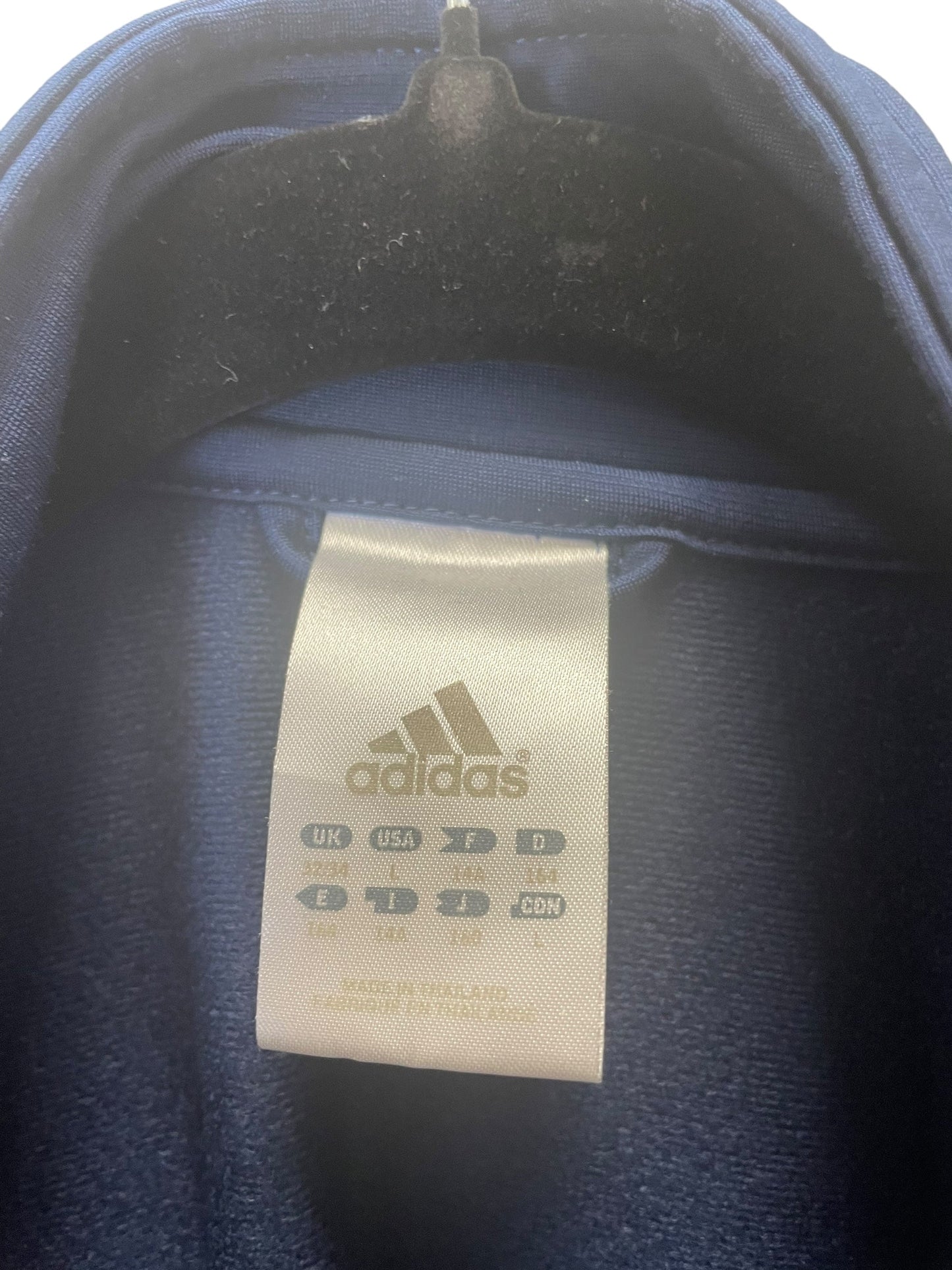 Blue Athletic Jacket Adidas, Size L