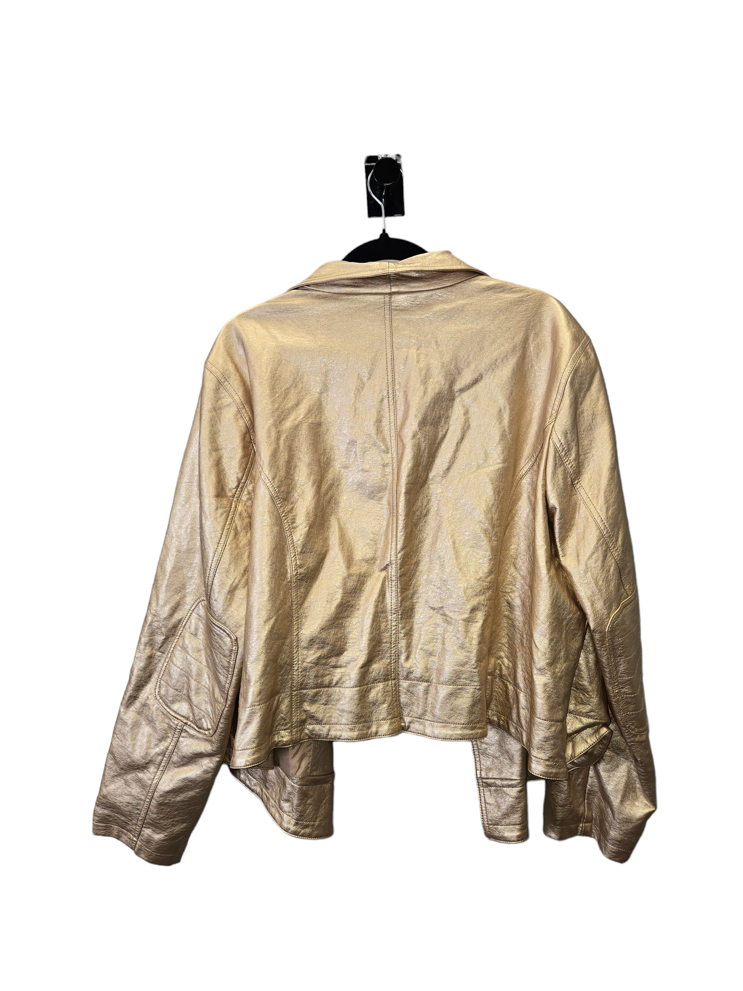 Gold Jacket Moto Romans, Size 4x