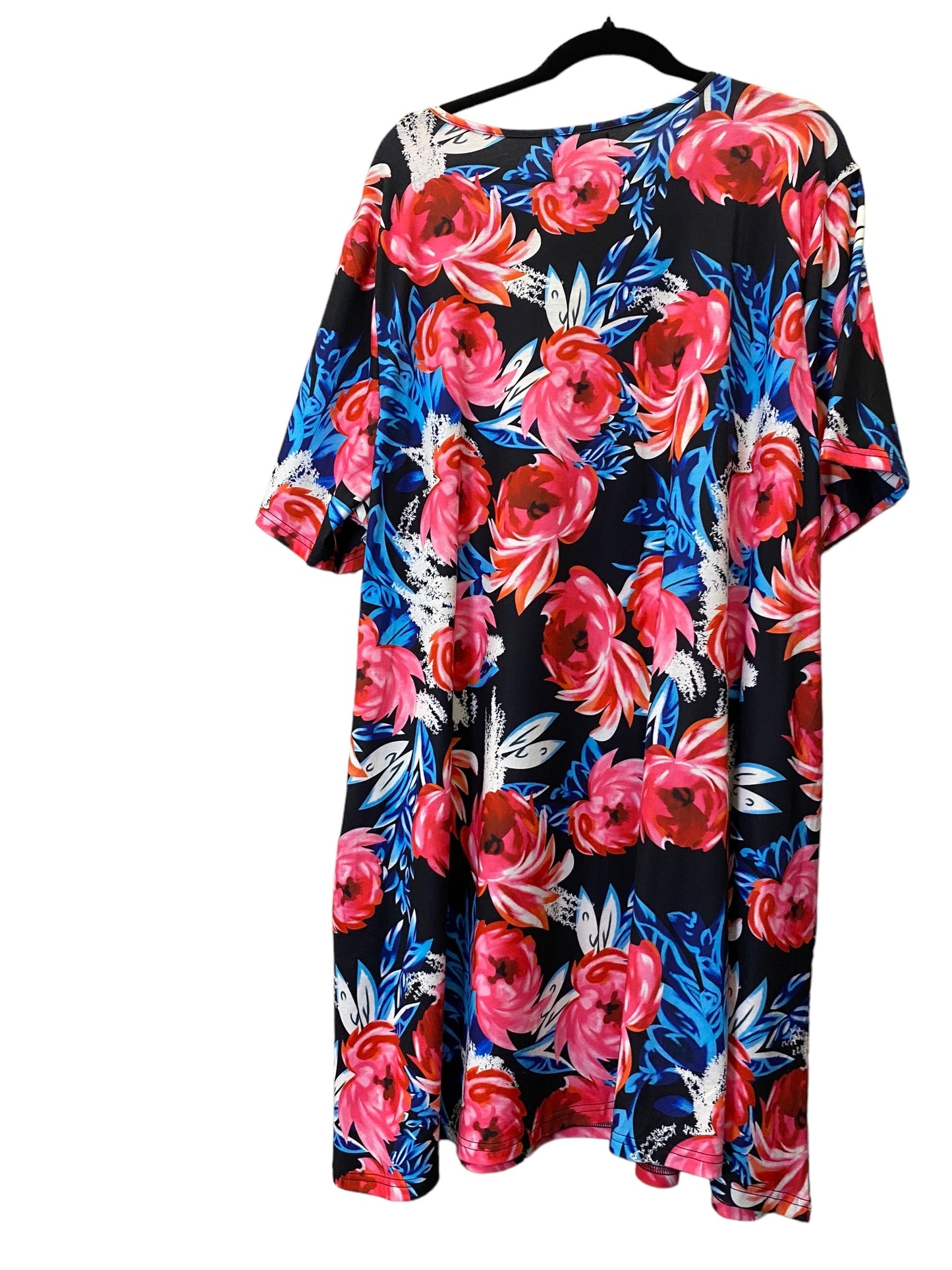 Dress Casual Short By Cmc In Floral Print, Size: 3x