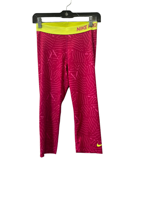 Pink Athletic Leggings Nike, Size M