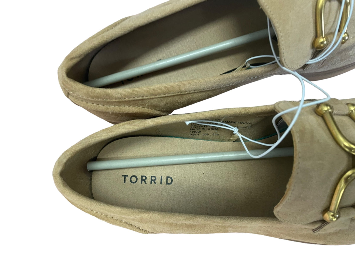 Tan Shoes Flats Torrid, Size 11.5