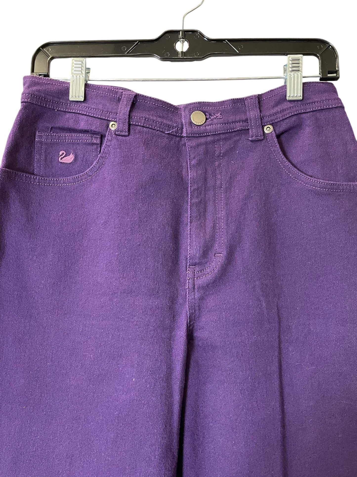 Jeans Straight By Gloria Vanderbilt In Purple, Size: 12