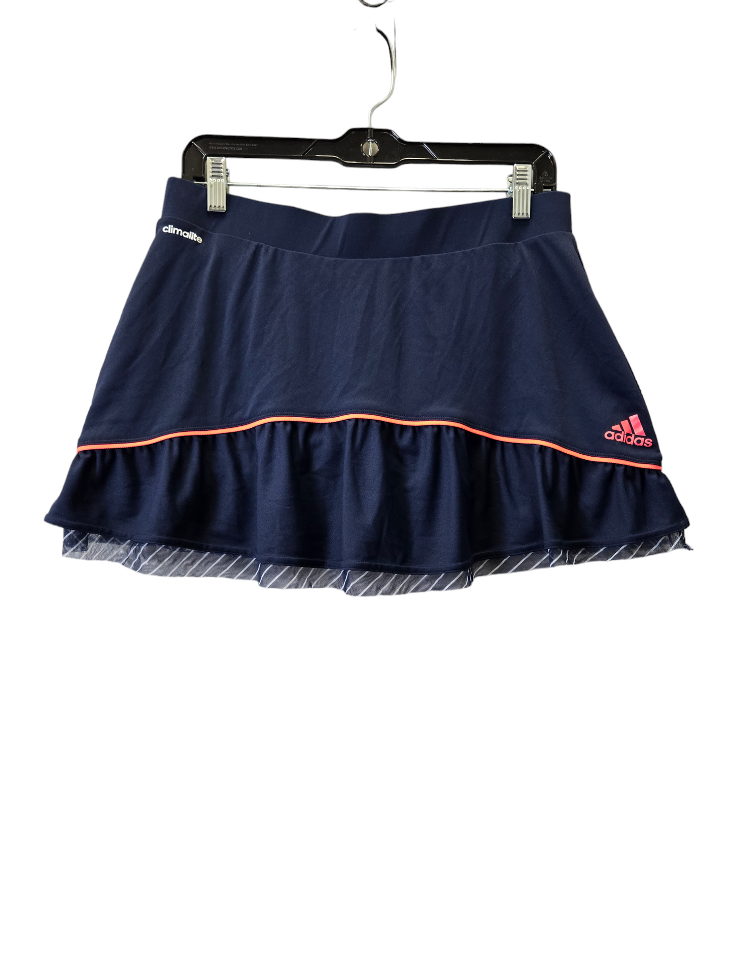 Navy Athletic Skort Adidas, Size M