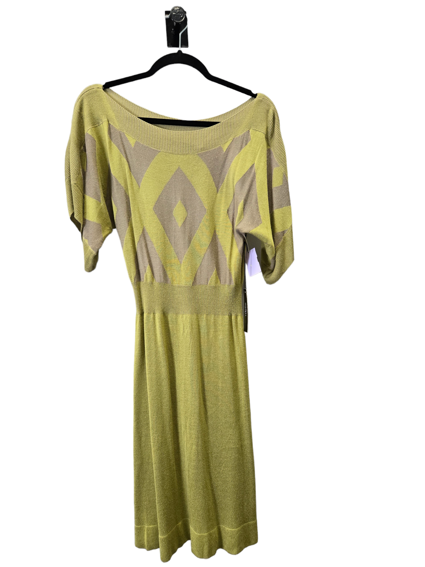 Green Dress Designer Vertigo, Size M