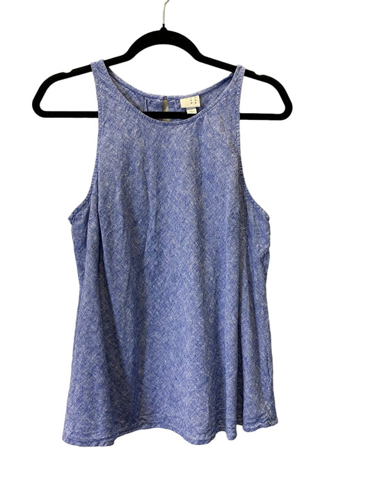 Blue Top Sleeveless A New Day, Size L