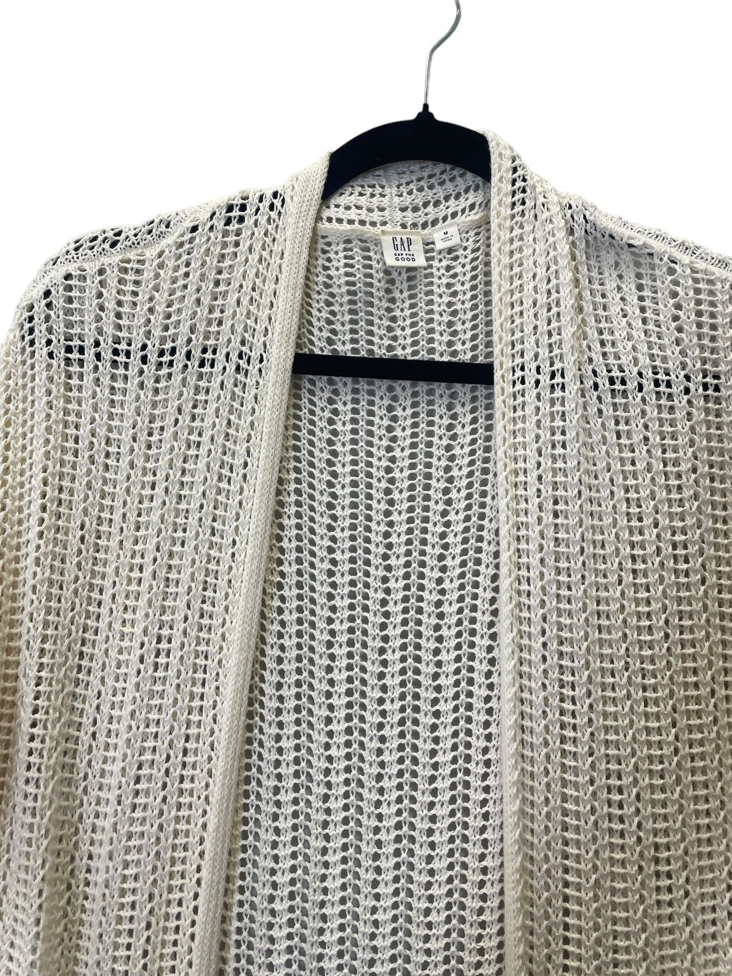 Cardigan By Gap In Beige, Size: M