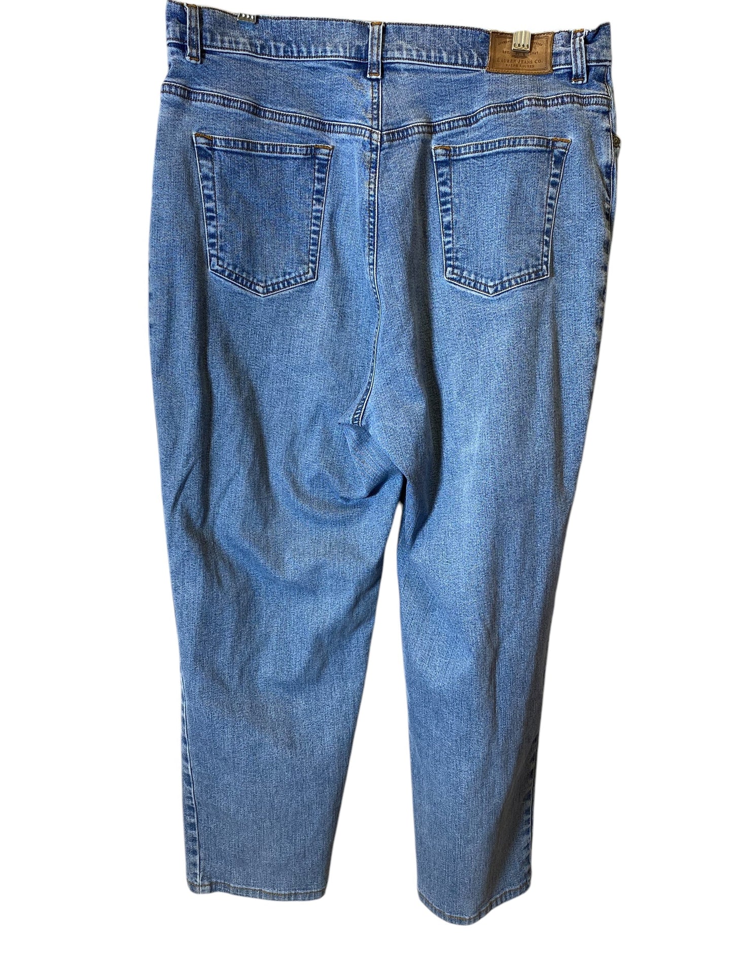 Jeans Straight By Gloria Vanderbilt In Blue, Size: 12