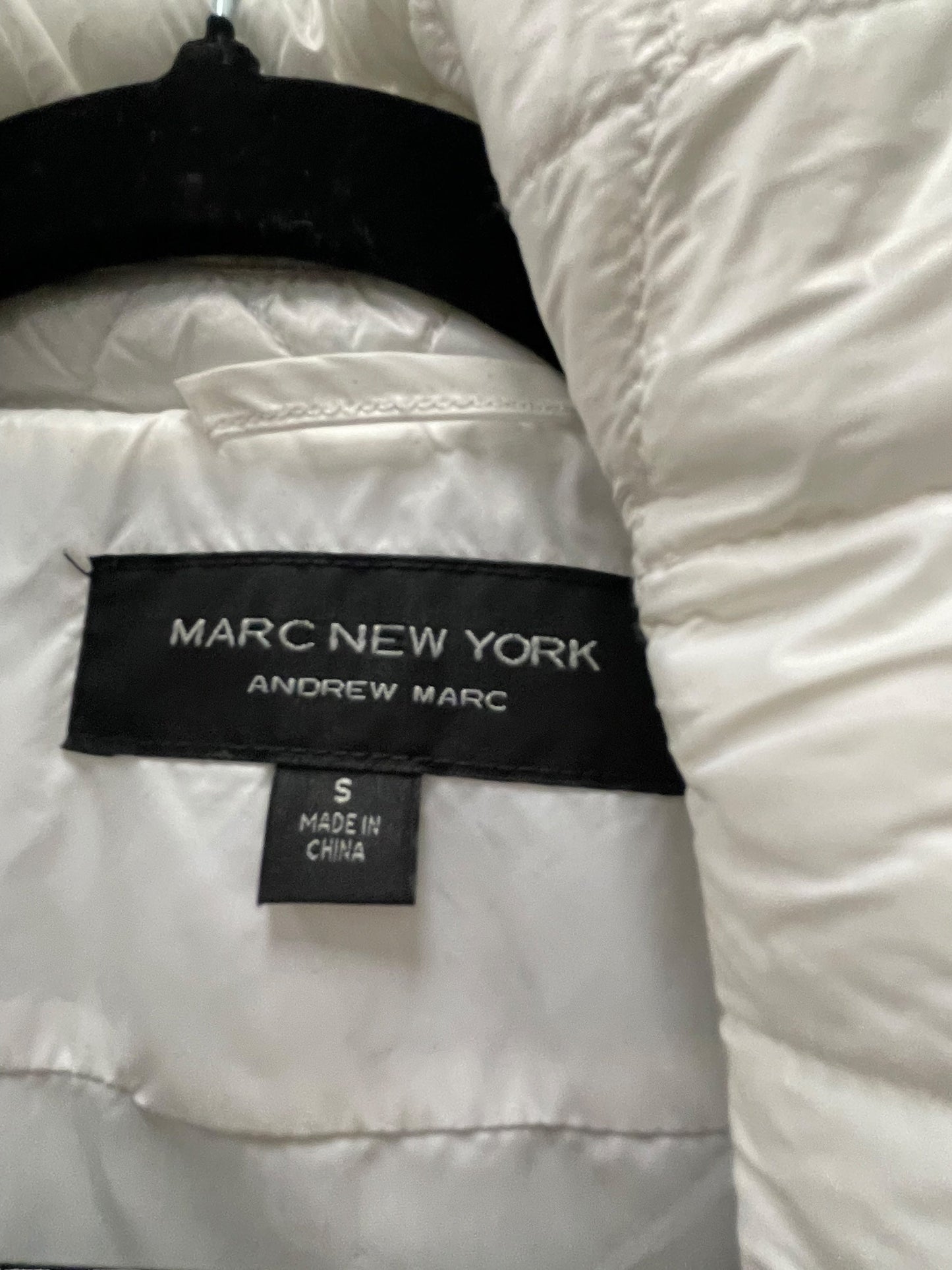 White Vest Puffer & Quilted Marc New York, Size S