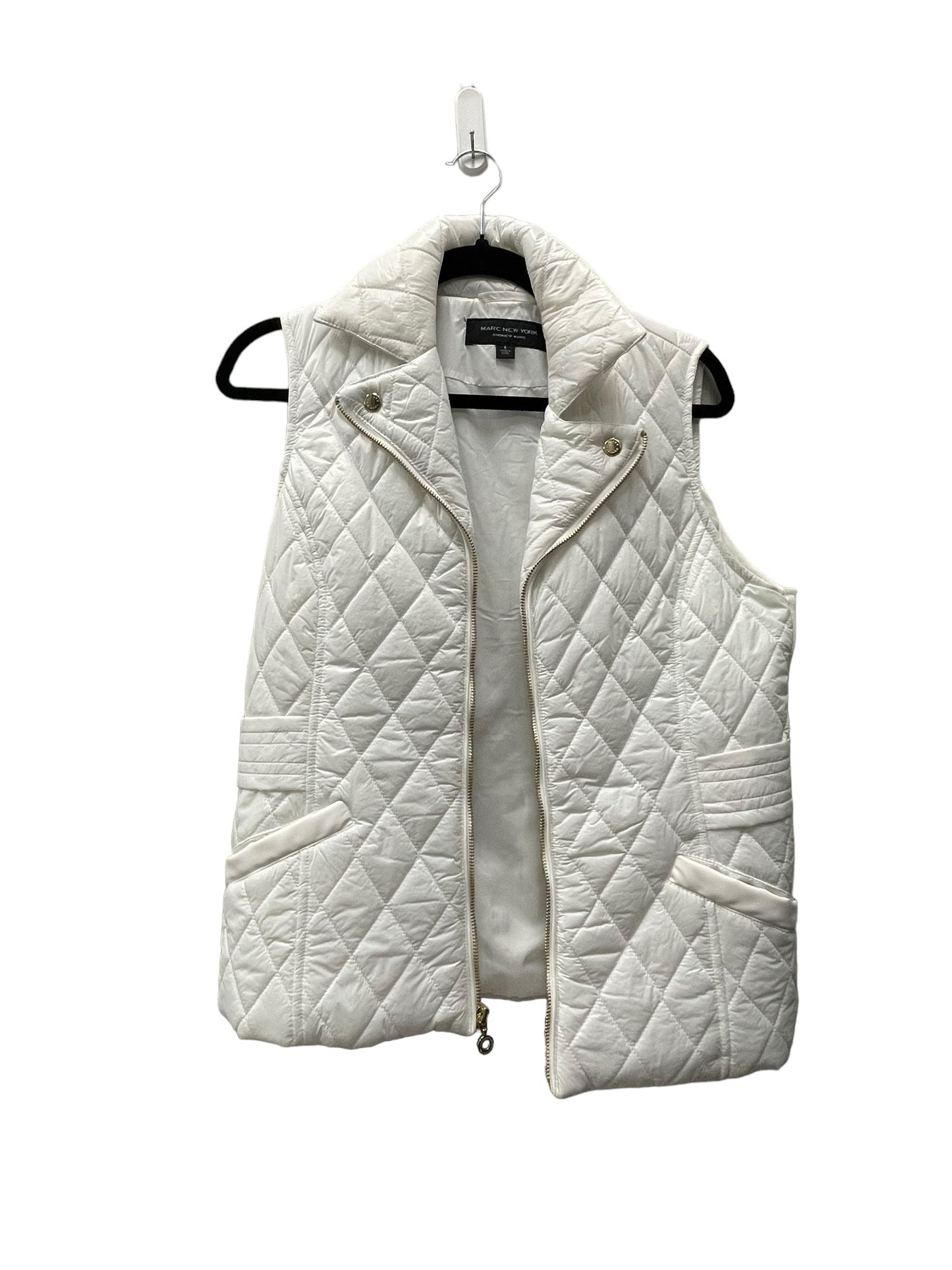 White Vest Puffer & Quilted Marc New York, Size S