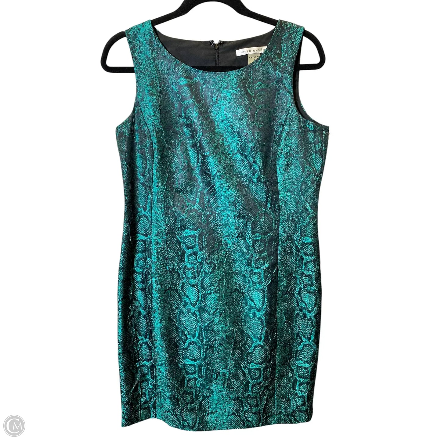 Dress Work By Peter Nygard In Green, Size: M