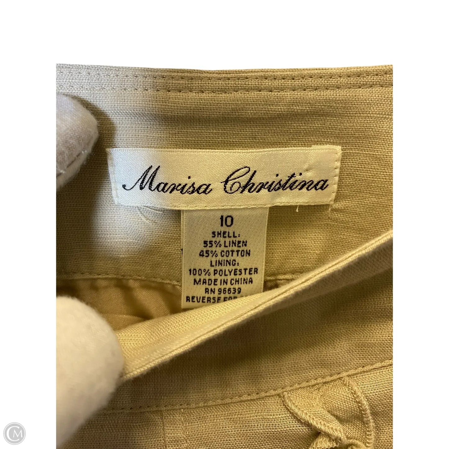 Skirt Midi By Marisa Christina In Taupe, Size: 10