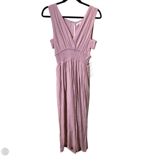 Jumpsuit By Love Tree In Pink, Size: L