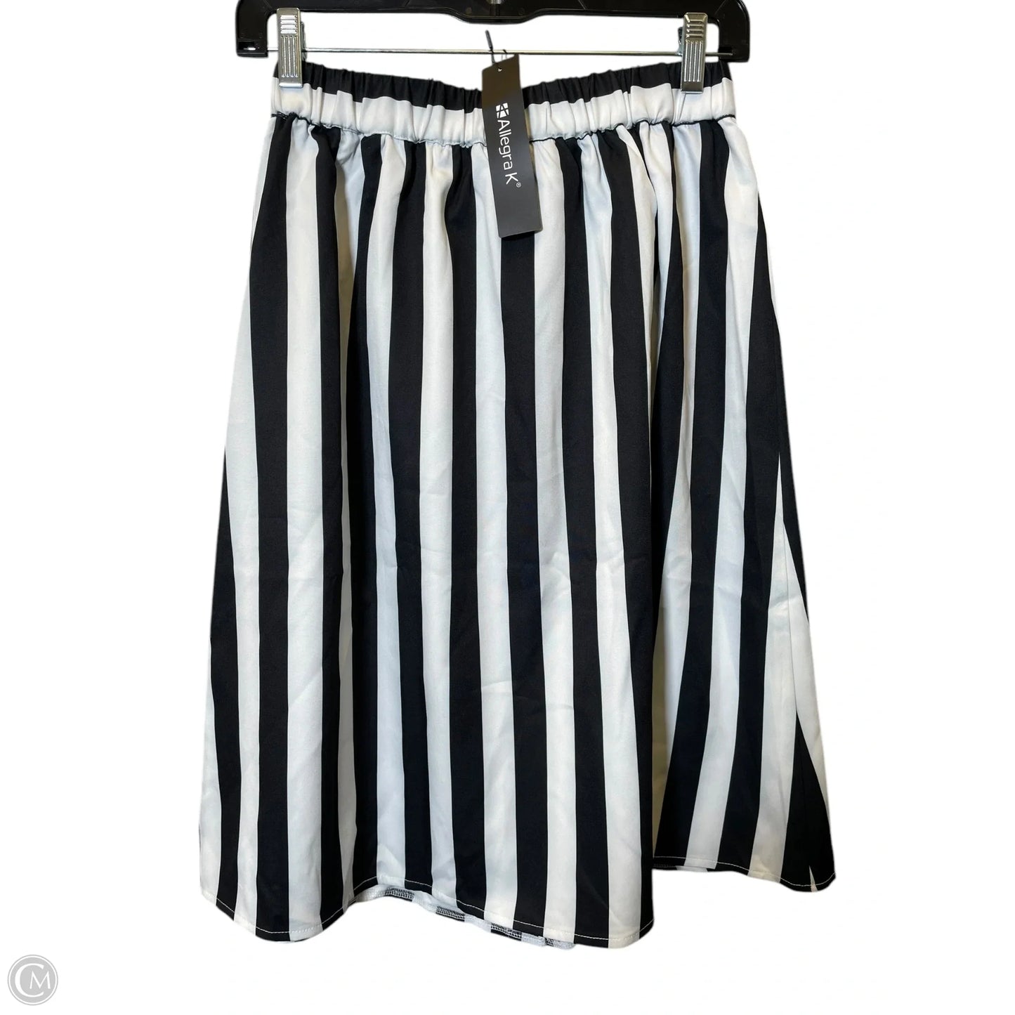 Skirt Midi By Allegory In Striped Pattern, Size: Xs