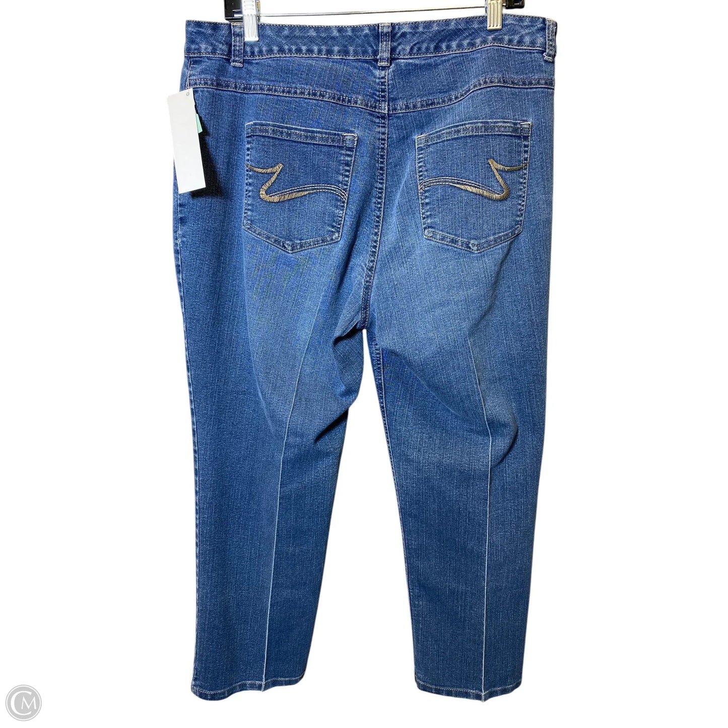 Jeans Straight By Cmc In Blue, Size: 16