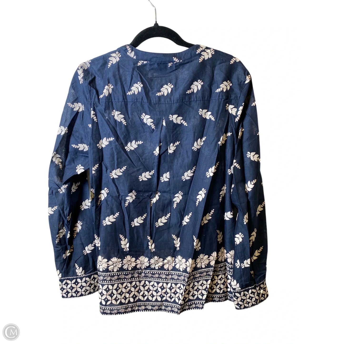 Top Long Sleeve By Tommy Bahama In Multi-colored, Size: L