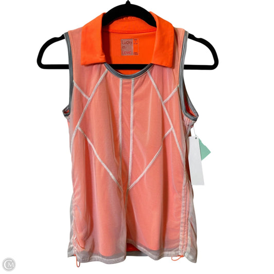 Athletic Tank Top By Cmc In Orange, Size: S