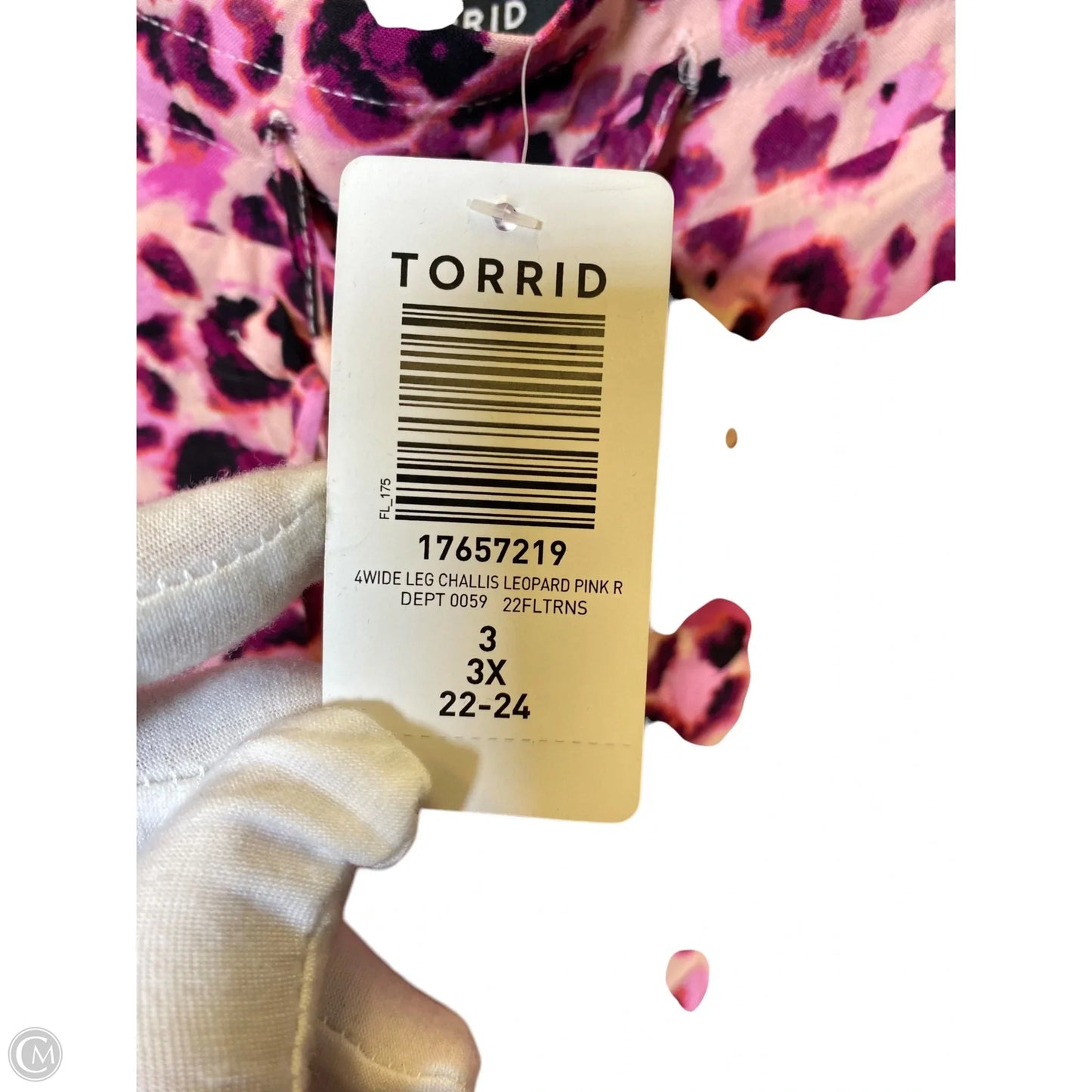Pants Wide Leg By Torrid In Animal Print, Size: 3x